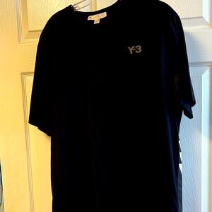 Y-3 Men's Dark Tee with Logo